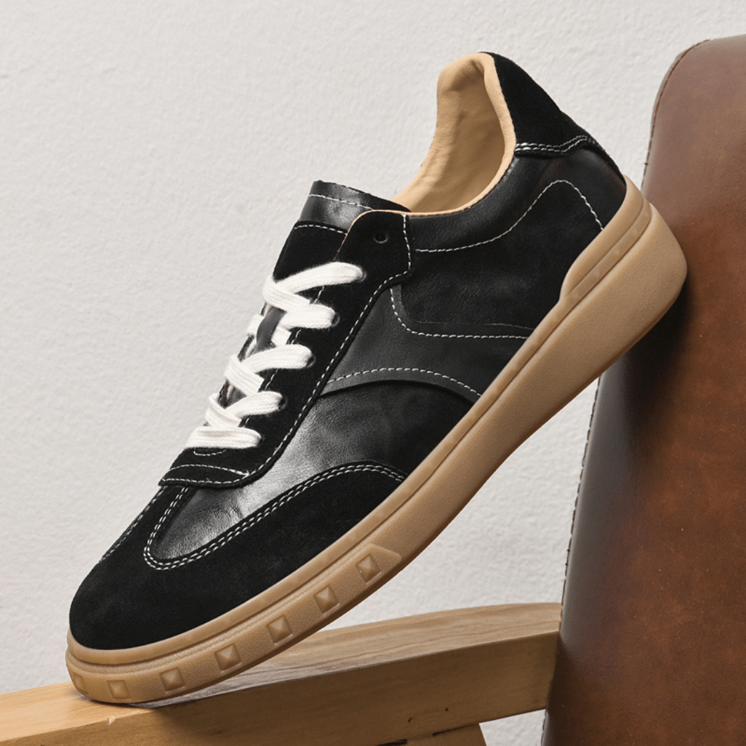 The Bennett Leather Trainer - Greyson Vale