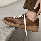 The Bennett Leather Trainer - Brown - 6