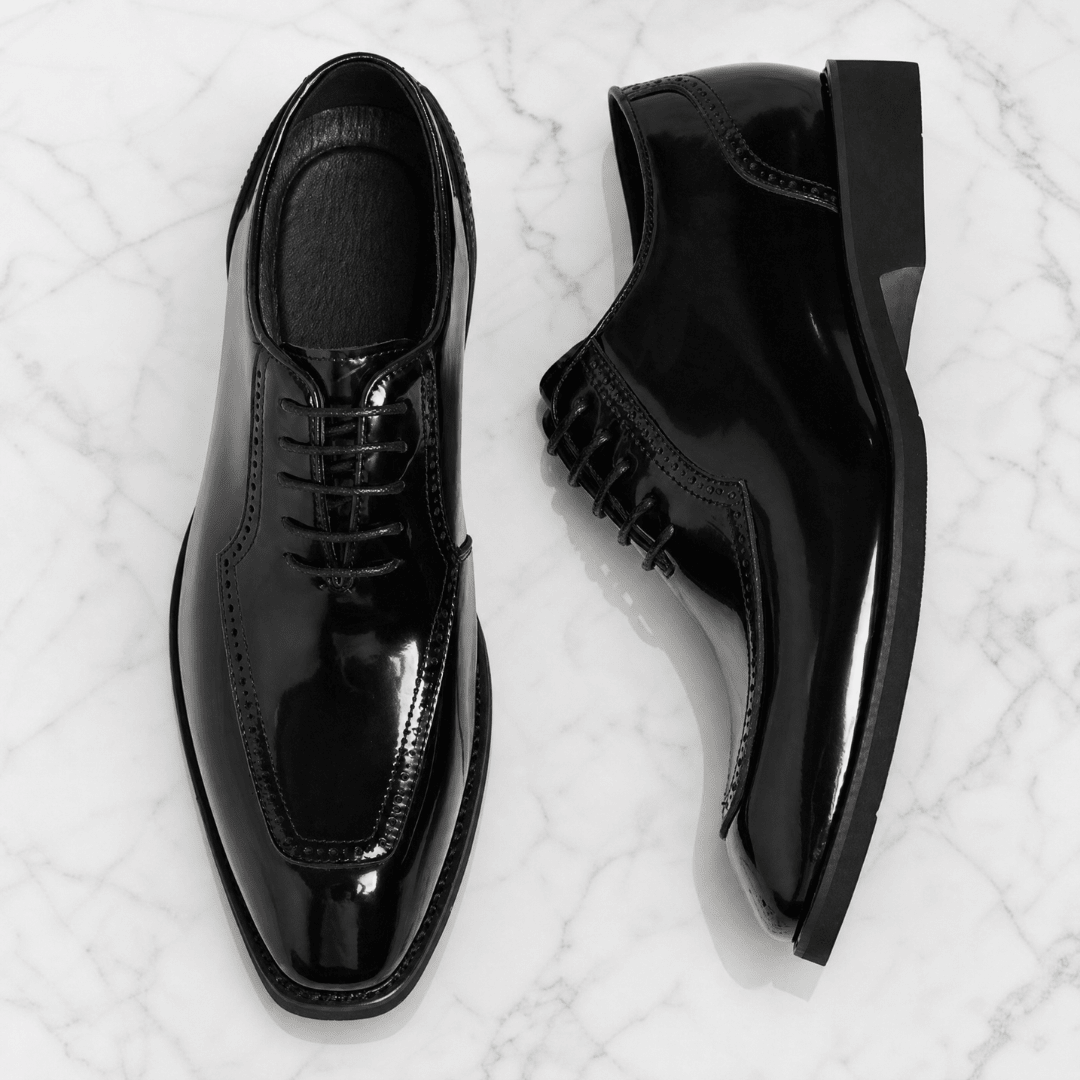 The Brennan Leather Oxford - Black - 5.5