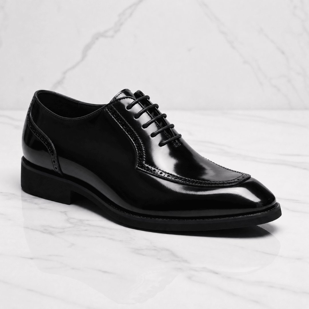 The Brennan Leather Oxford - Black - 5.5