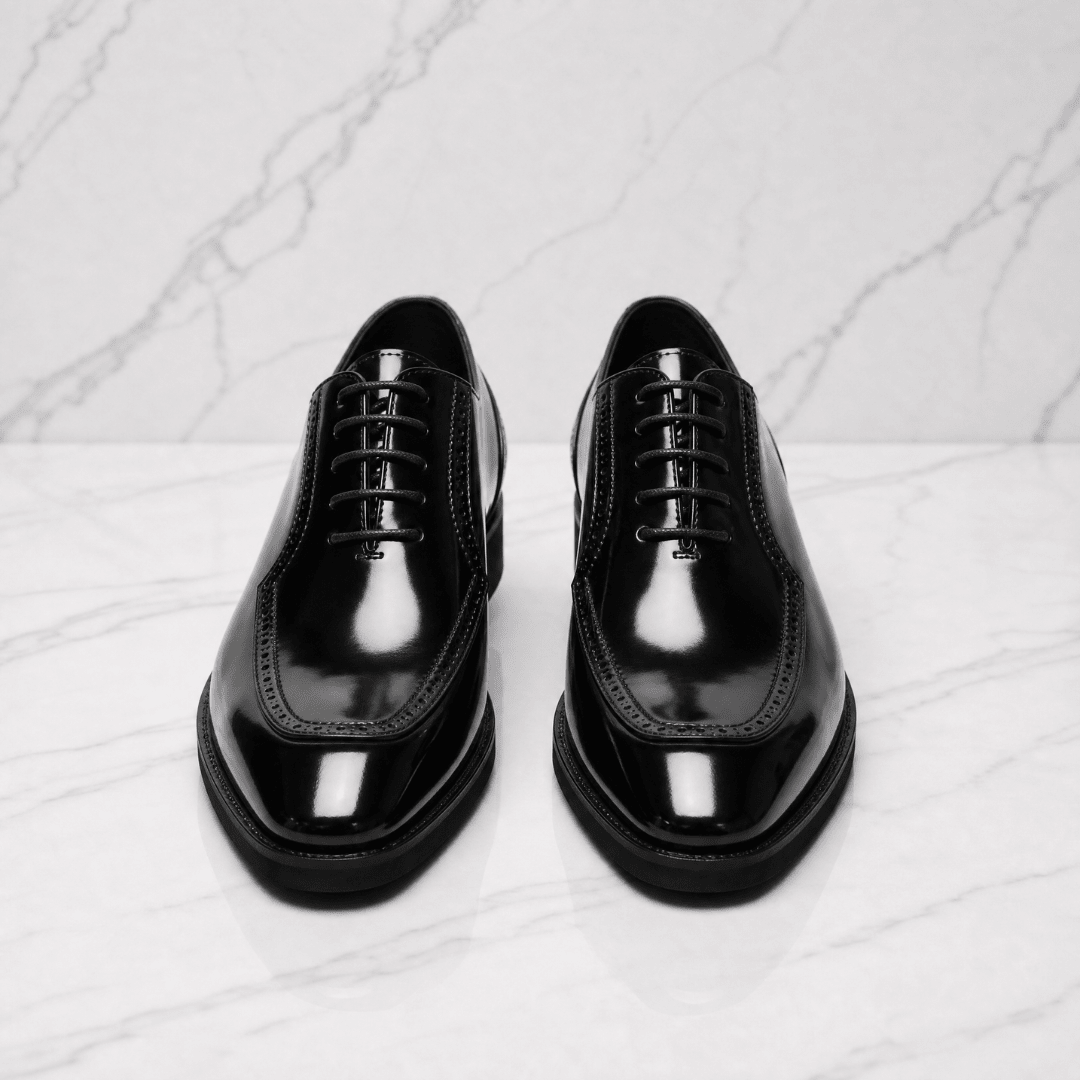 The Brennan Leather Oxford - Black - 5.5
