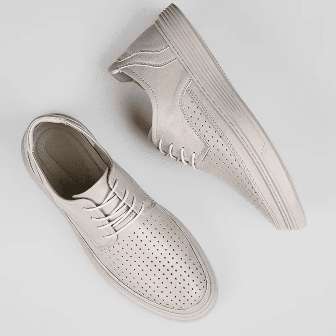 The Brewer Leather Sneaker - Greyson Vale