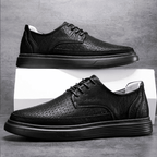 The Brewer Leather Sneaker - Greyson Vale