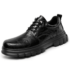 The Bridger Leather Shoe - Black - 6.5