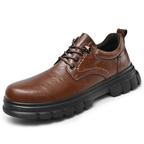 The Bridger Leather Shoe - Brown - 6.5