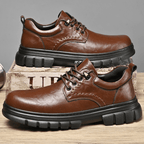 The Bridger Leather Shoe - Brown - 6.5