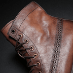 The Brixton Leather Boot - Vintage Brown - 6