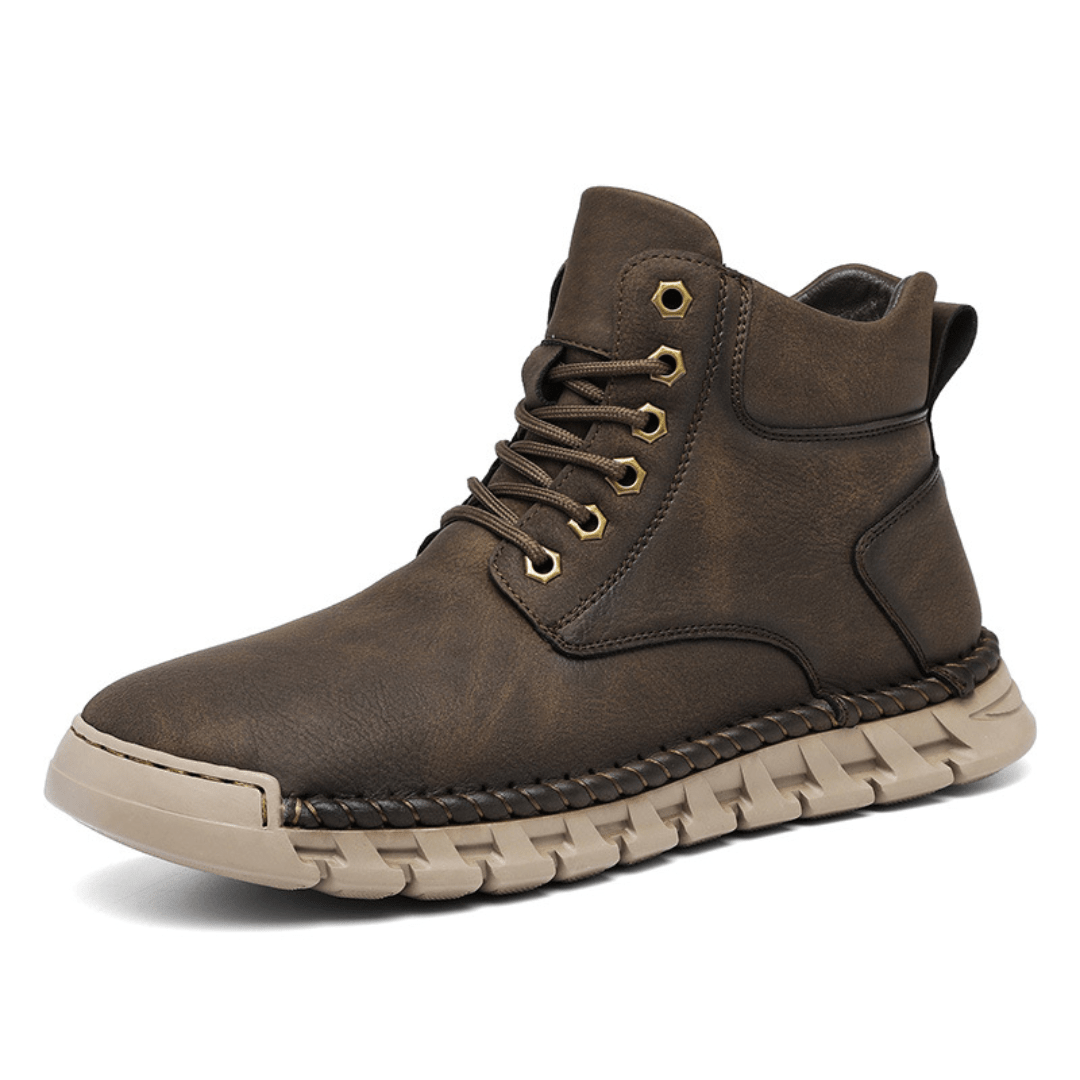 The Bronson Leather Boot - Espresso - 7.5