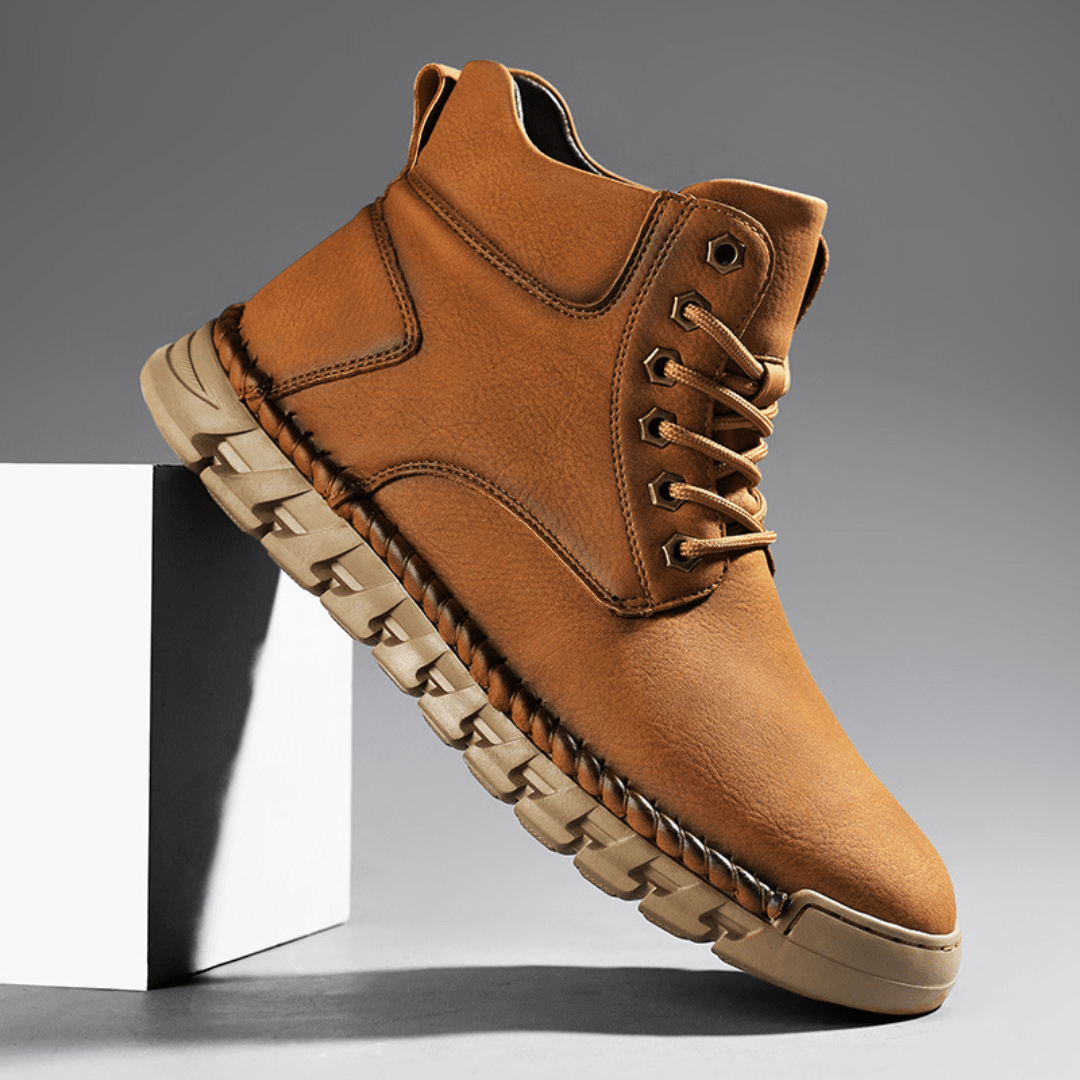 The Bronson Leather Boot - Brown - 7.5