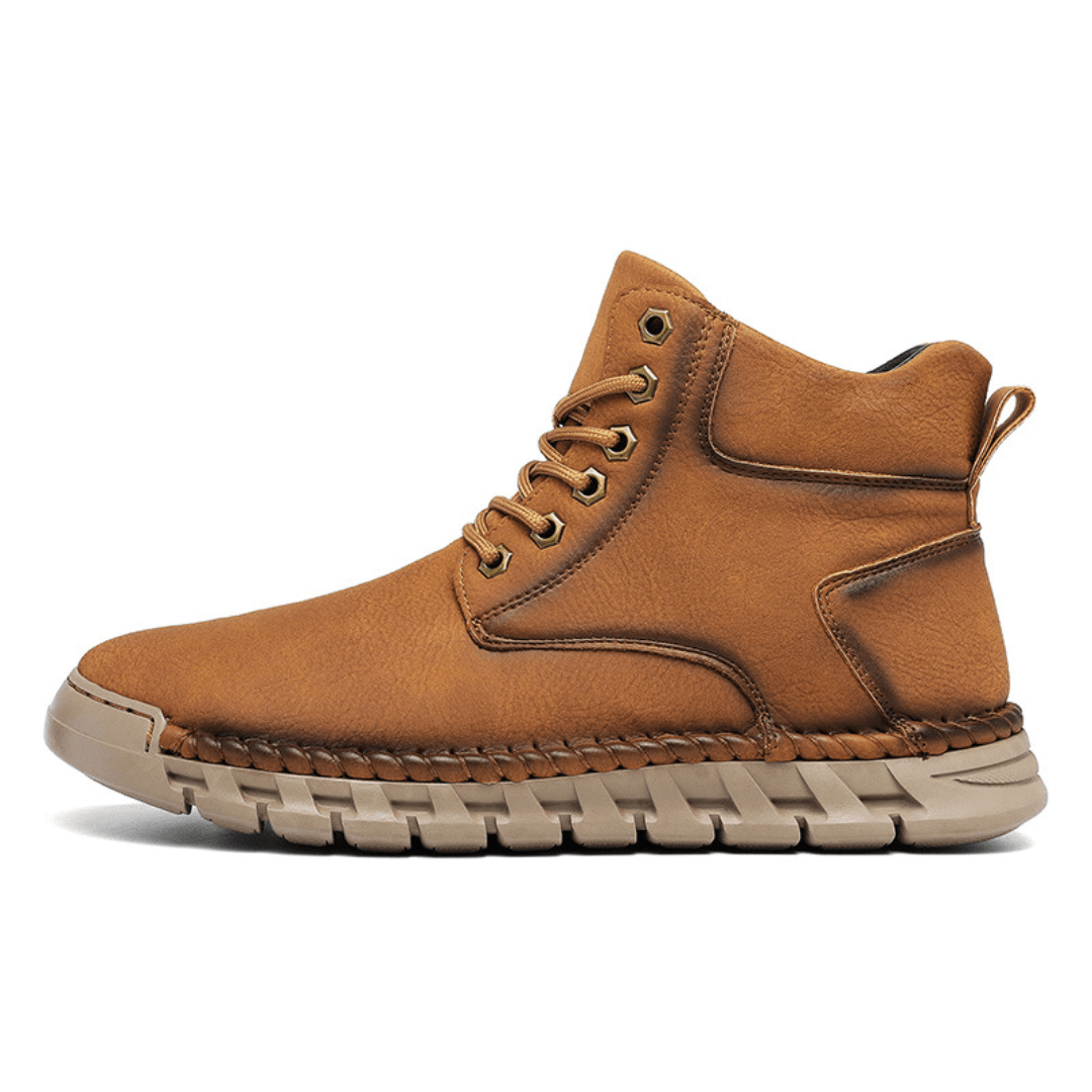 The Bronson Leather Boot - Brown - 7.5