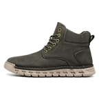The Bronson Leather Boot - Green - 7.5