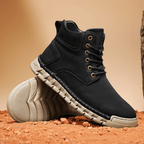 The Bronson Leather Boot - Black - 7.5
