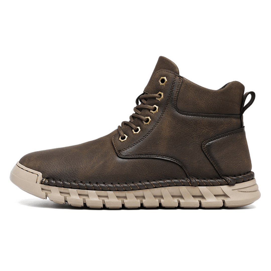 The Bronson Leather Boot - Espresso - 7.5