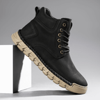 The Bronson Leather Boot - Black - 7.5