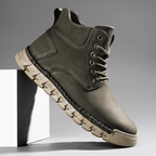 The Bronson Leather Boot - Green - 7.5