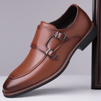 The Calloway Double Monk - Brown - 6.5
