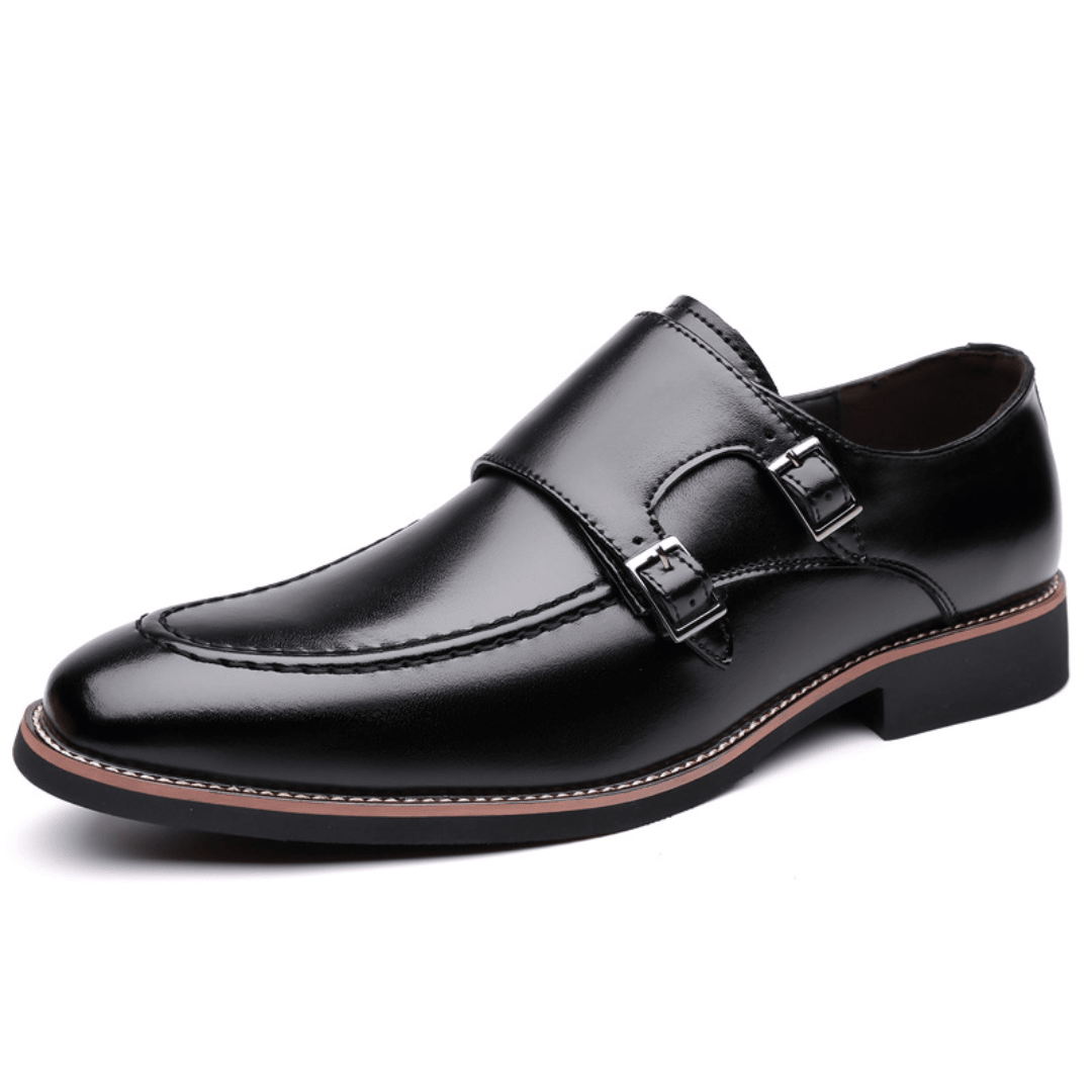 The Calloway Double Monk - Black - 6.5