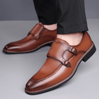 The Calloway Double Monk - Brown - 6.5
