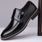 The Calloway Double Monk - Black - 6.5