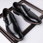 The Calloway Double Monk - Black - 6.5