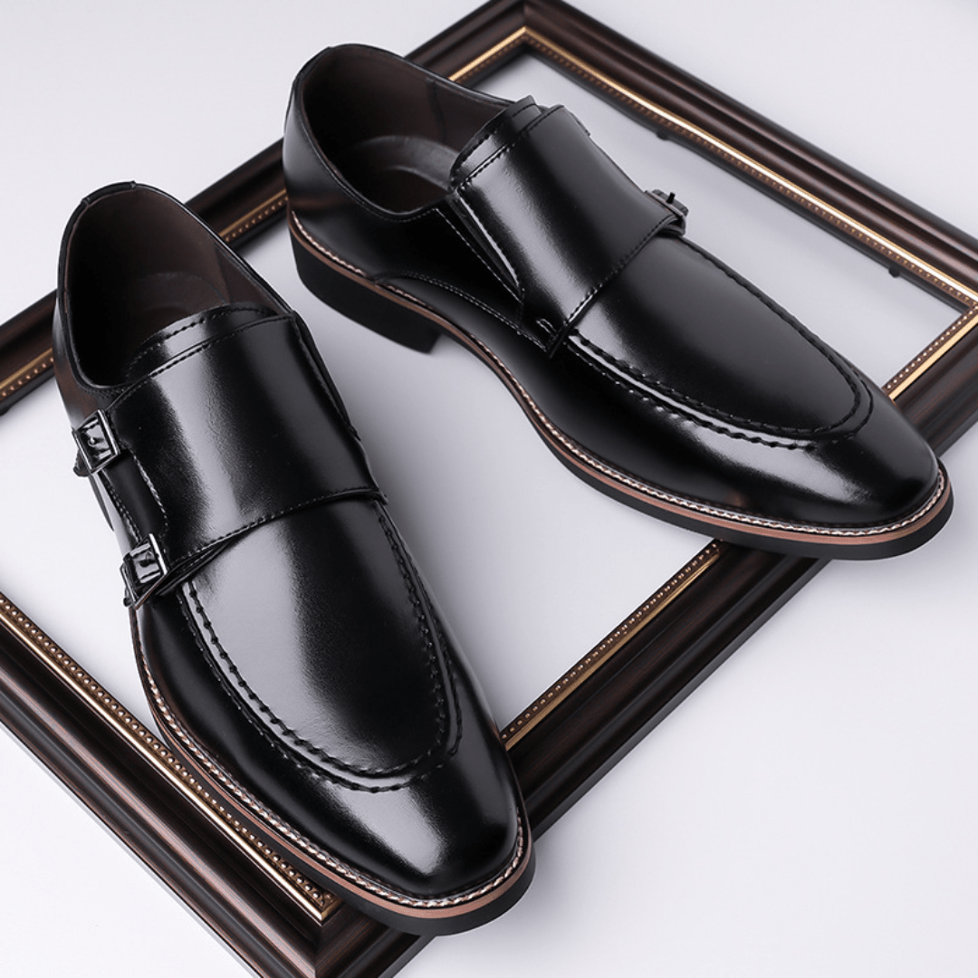 The Calloway Double Monk - Black - 6.5