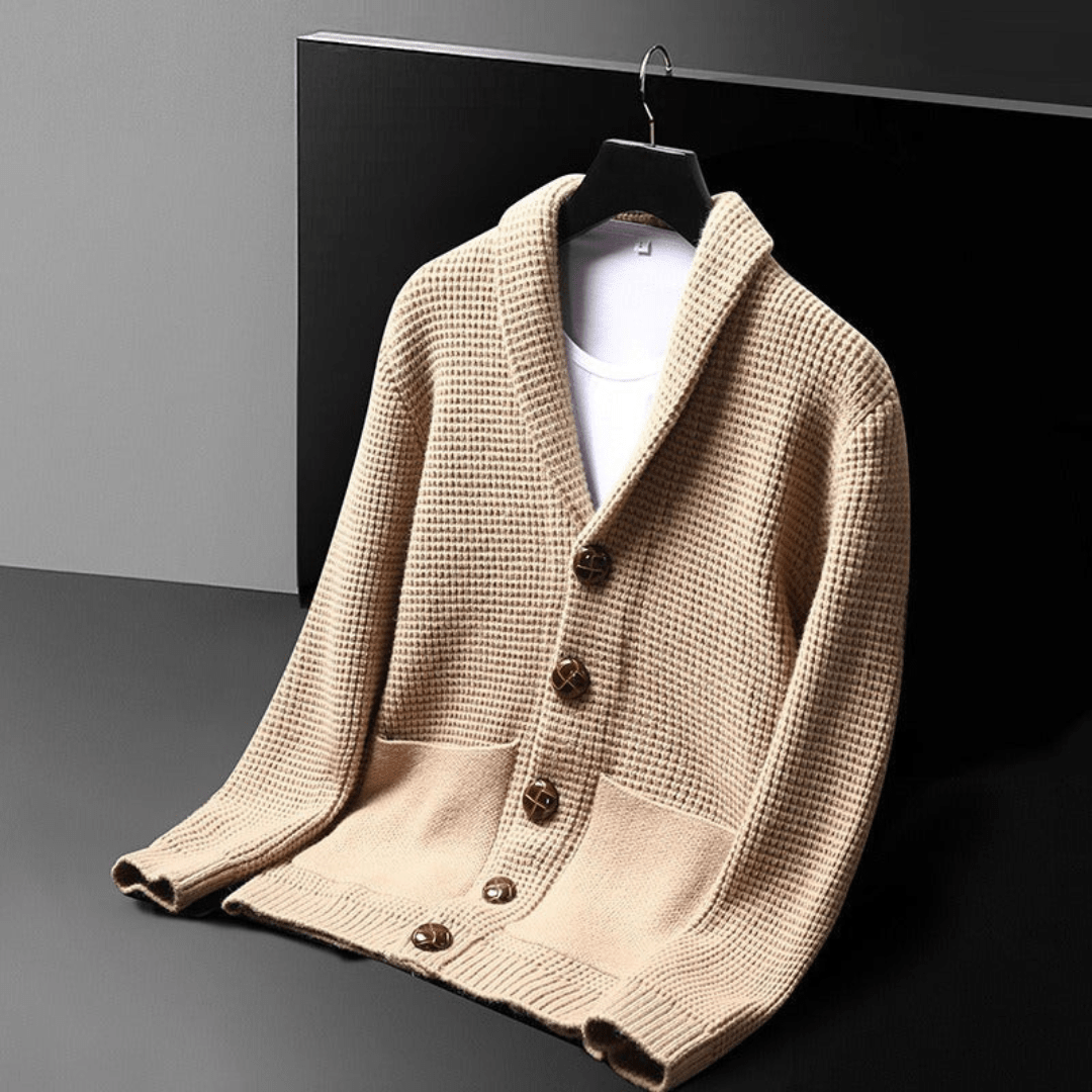 The Camden Waffle Cardigan - Greyson Vale