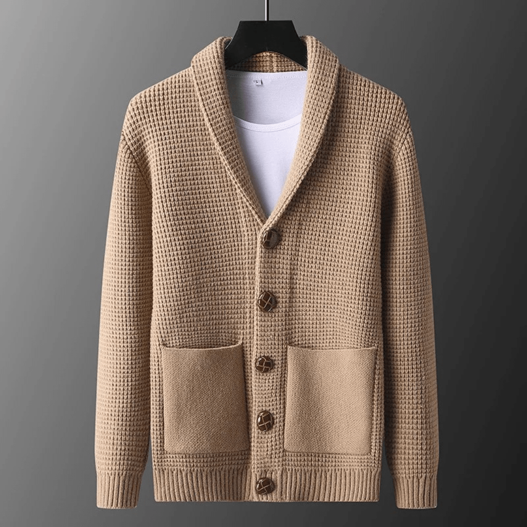 The Camden Waffle Cardigan - Greyson Vale
