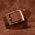 The Canyon Ridge Leather Belt - Greyson Vale
