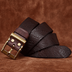 The Canyon Ridge Leather Belt - Greyson Vale