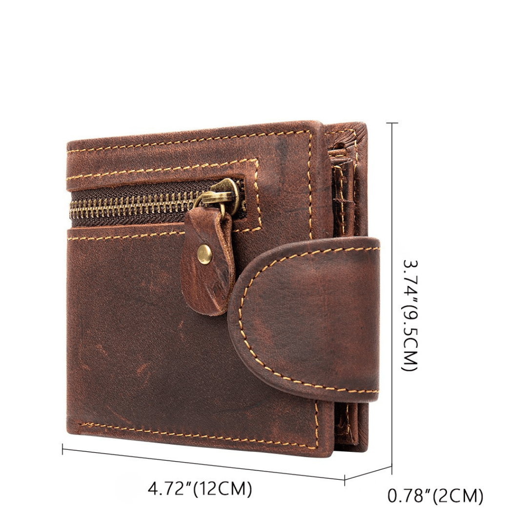 The Canyon Ridge Leather Bifold - Greyson Vale