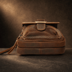 The Carson Leather Crossbody - Espresso - 