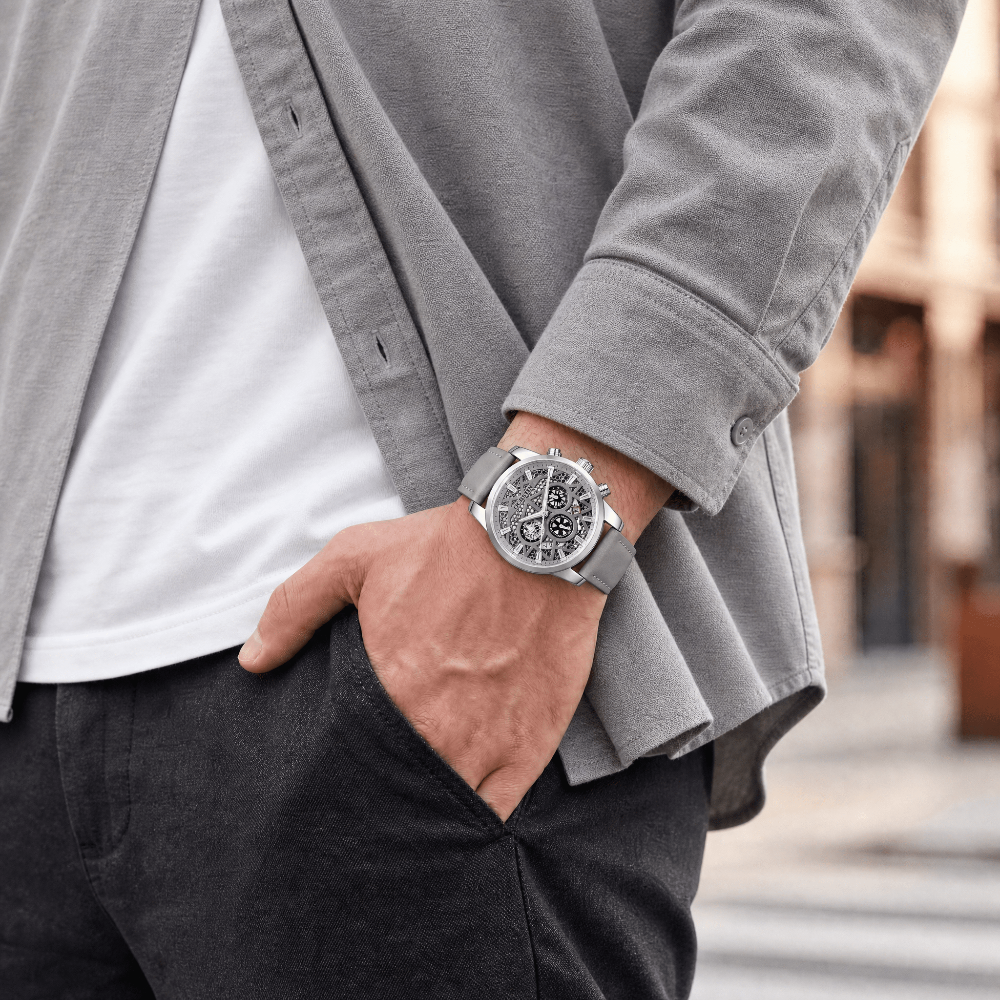 The Caspian Chronograph - Black - 