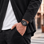 The Caspian Chronograph - Black - 