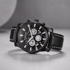 The Caspian Chronograph - Black - 
