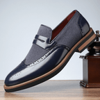 The Castellano Loafer - Navy - 6.5