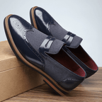 The Castellano Loafer - Navy - 6.5