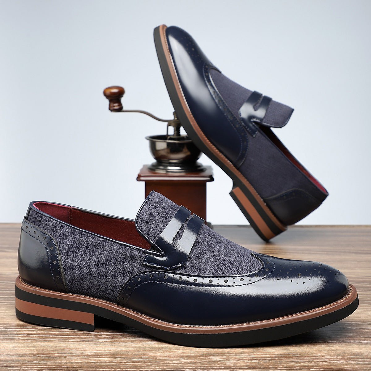The Castellano Loafer - Navy - 6.5