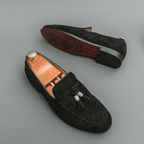 The Cayman Tassel Loafer - Black - 6