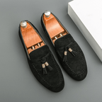The Cayman Tassel Loafer - Black - 6
