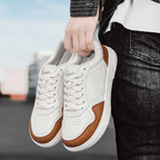 The Crest Leather Low - Brown/White - 6.5