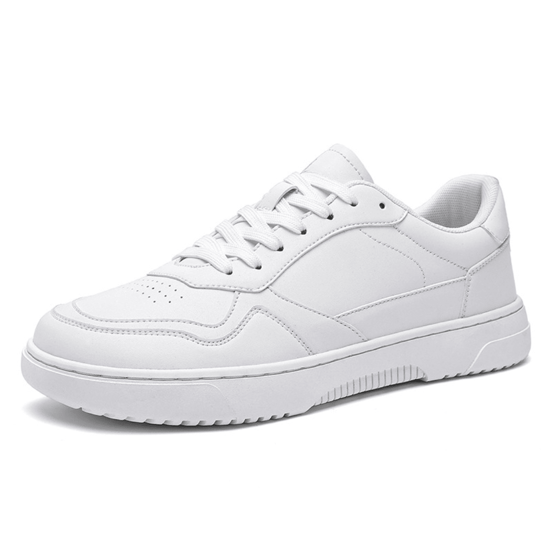 The Crest Leather Low - White - 6.5