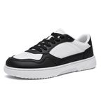 The Crest Leather Low - Black/White - 6.5