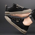 The Creston Leather Sneaker - Black - 6