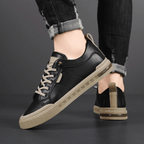 The Creston Leather Sneaker - Black - 6