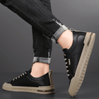 The Creston Leather Sneaker - Black - 6