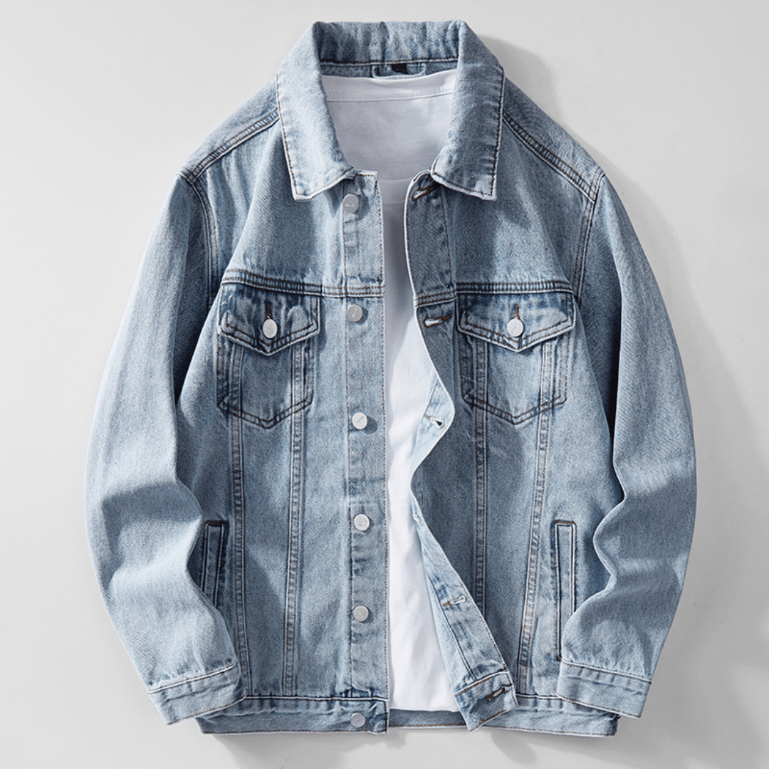 The Dalton Denim Jacket - Light Wash - XS