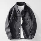 The Dalton Denim Jacket - Black - XS