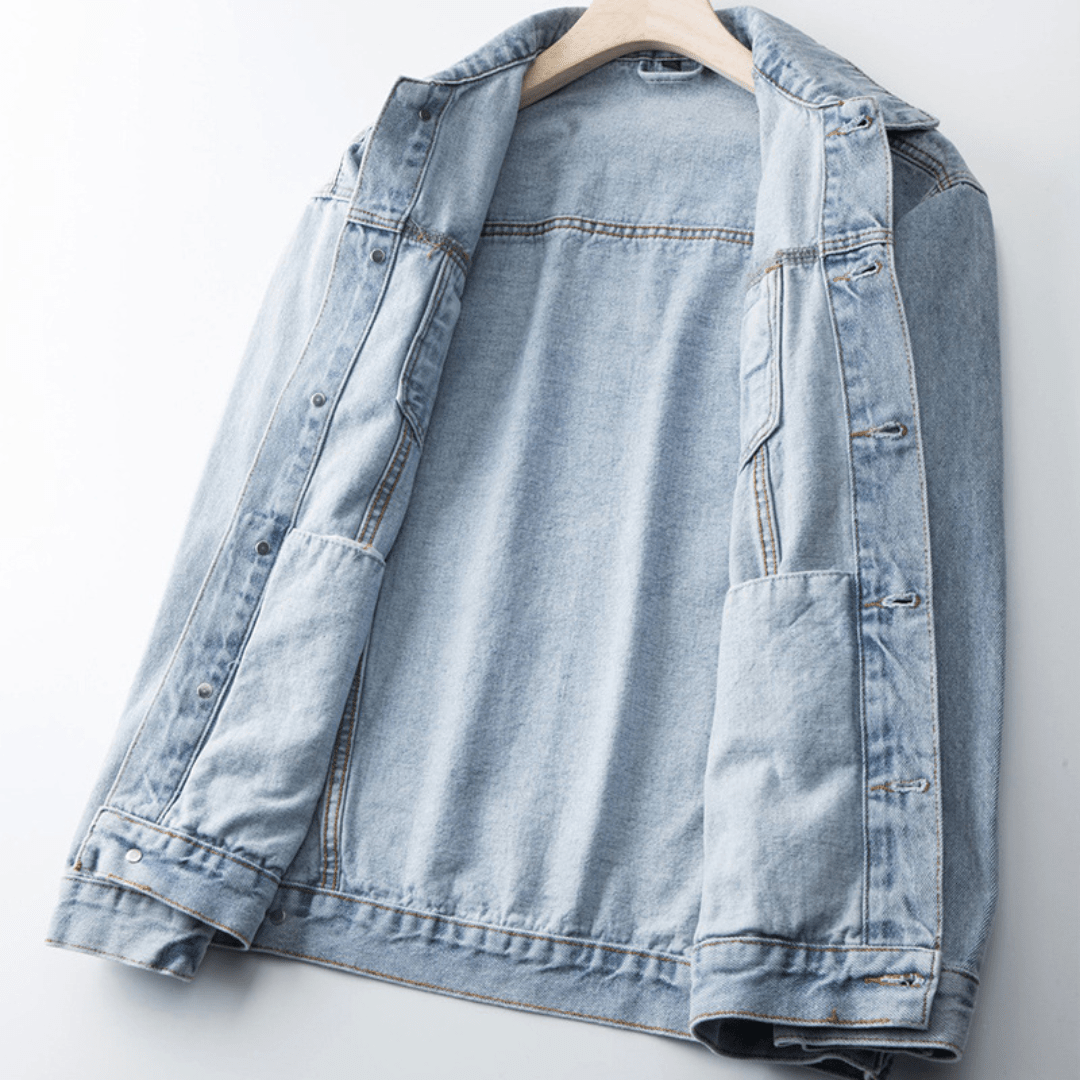 The Dalton Denim Jacket - Light Wash - XS