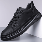 The Dalton Leather Sneaker - Black - 6