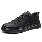 The Dalton Leather Sneaker - Black - 6